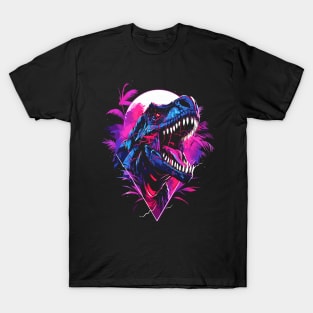 Synthwave T-Rex T-Shirt